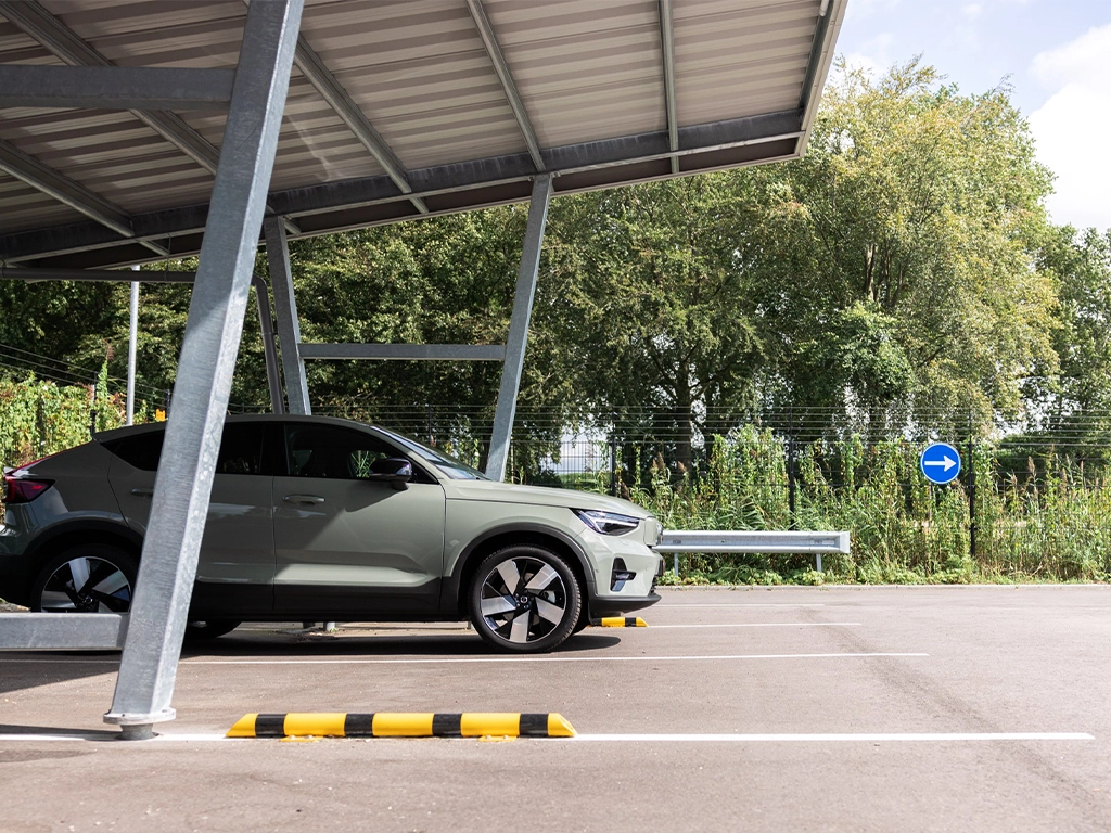 Solar carport de Buzzard