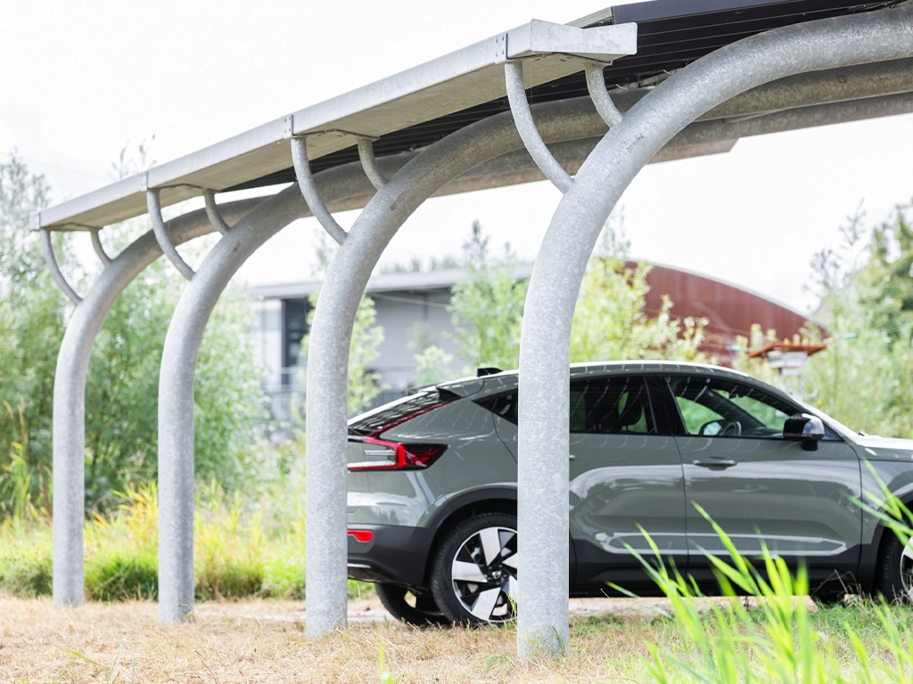 Solar carport Eports